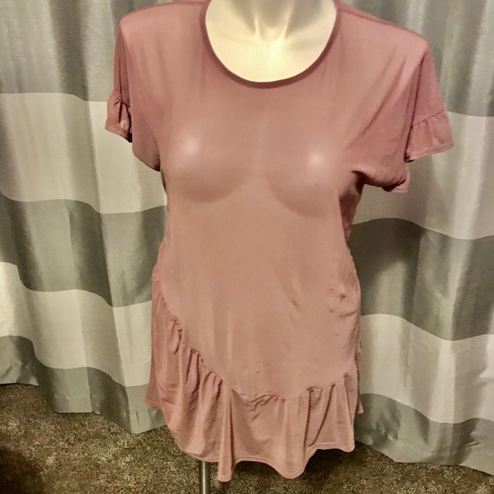 Sheer tunic